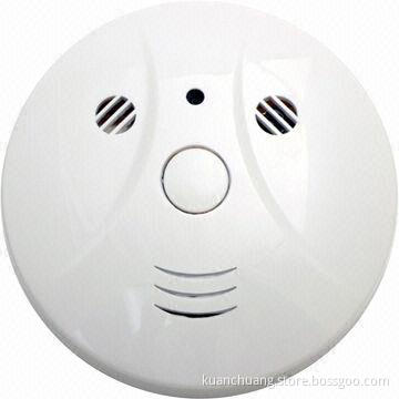 Smoke Pinhole Camera DVR with Motion Detection Surveillance Home Monitor